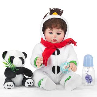 Boneca Bebê Reborn Menino Realista Veías Visíveis Cabelo Fio A Fio